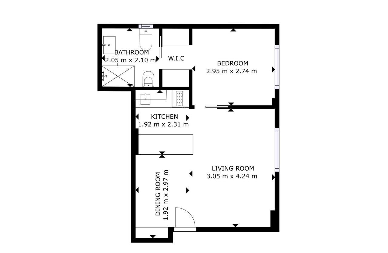 Apartamento En Centro De Bilbao, Deusto Apartment Bagian luar foto